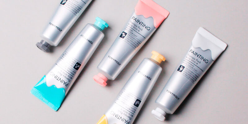 Цветные регулярные маски для лица Tony Moly Painting Therapy Pack