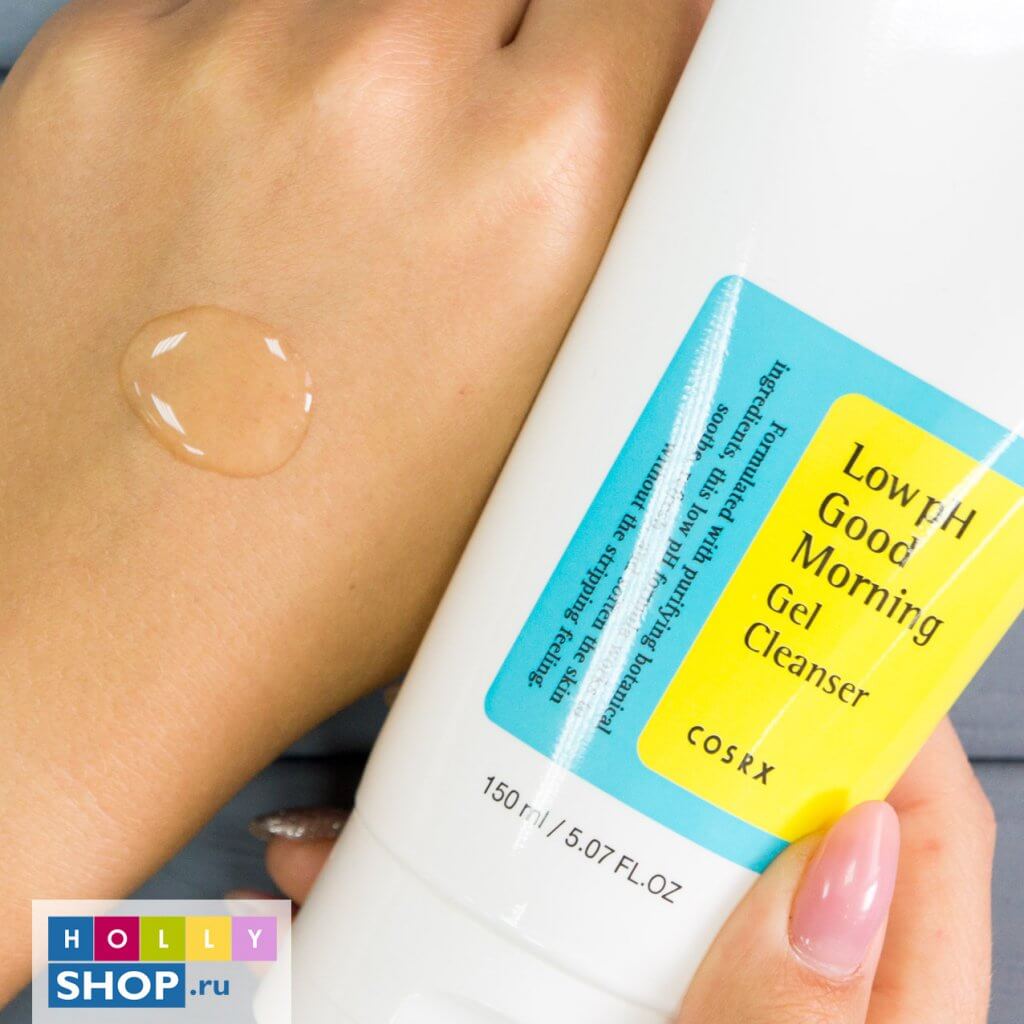 Гель для умывания с BHA-кислотами и низким pH COSRX Low pH Good Morning Gel Cleanser