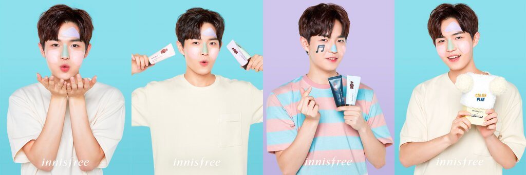 Цветные маски для лица Innisfree Jeju Volcanic Color Clay Mask 