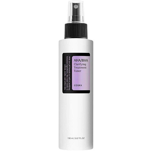 Мягкий очищающий тоник-спрей с кислотами COSRX AHA/BHA Clarifying Treatment Toner