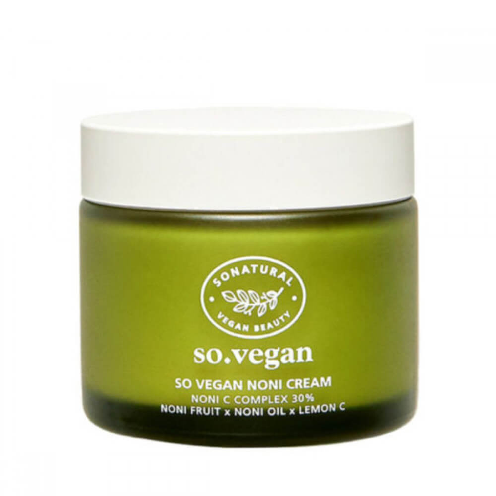Веганский увлажняющий крем с экстрактом нони So Natural So.Vegan Noni Cream Веганский увлажняющий крем с экстрактом нони So Natural So.Vegan Noni Cream