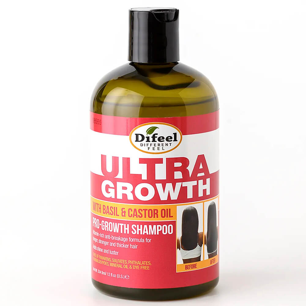 Шампунь активирующий рост волос с базиликом Difeel Ultra Growth Basil-Castor Shampoo Шампунь активирующий рост волос с базиликом Difeel Ultra Growth Basil-Castor Shampoo