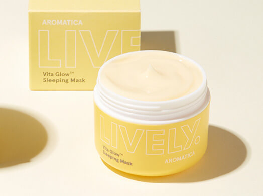 Ночная витаминная маска для сияния кожи AROMATICA LIVELY Vita Glow™ Sleeping Mask Ночная витаминная маска для сияния кожи AROMATICA LIVELY Vita Glow™ Sleeping Mask