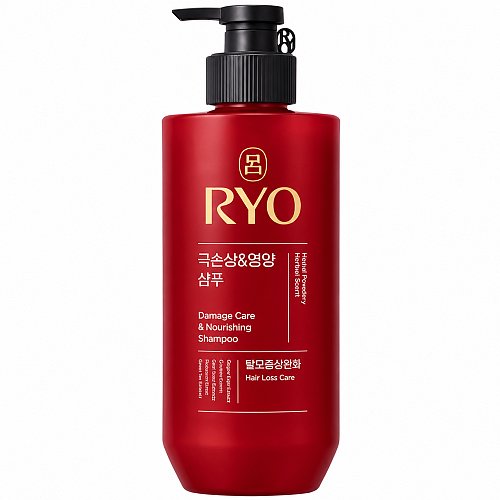 Увлажняющий шампунь для повреждённых волос RYO Damage Care & Nourishing Shampoo