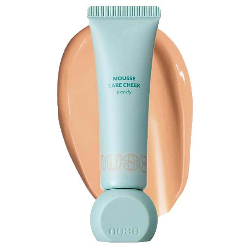 Компактные жидкие румяна nuse Mousse Care Cheek Handy