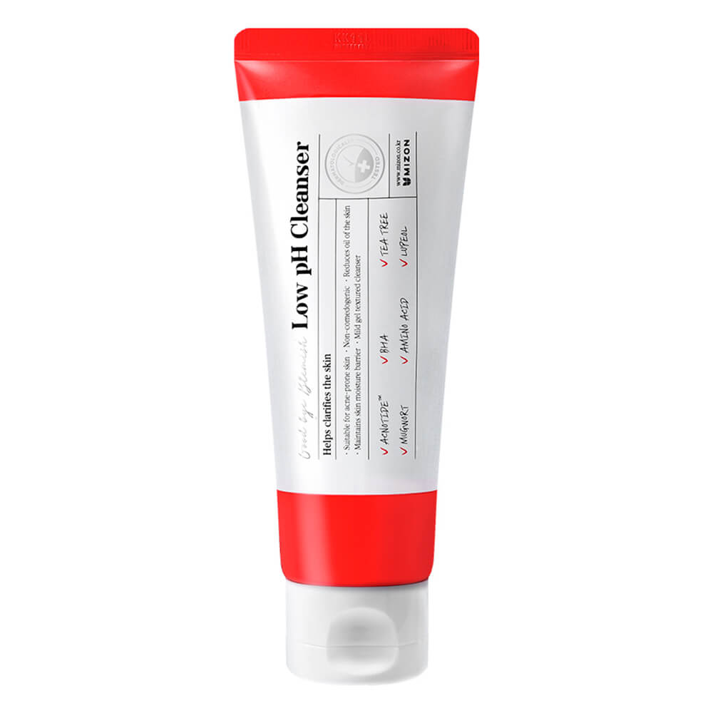 Слабокислотная очищающая гель-пенка против акне с пептидами Mizon Good Bye Blemish Low Ph Cleanser Слабокислотная очищающая гель-пенка против акне с пептидами Mizon Good Bye Blemish Low Ph Cleanser
