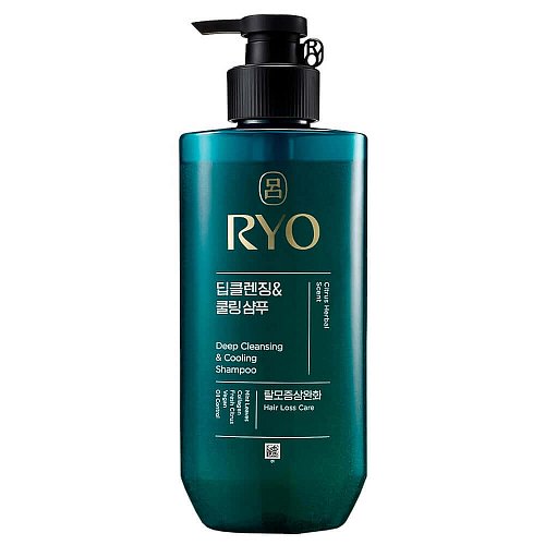 Шампунь для жирной кожи головы RYO Deep Cleansing & Cooling Shampoo