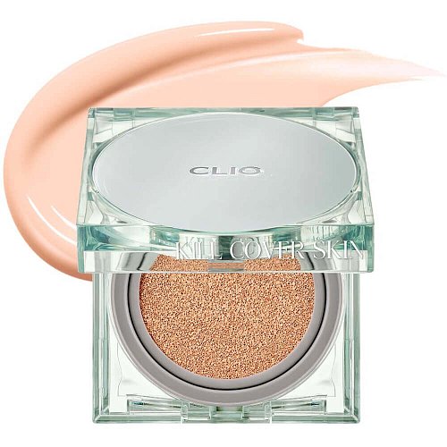 Стойкий фиксирующий кушон с матовым финишем CLIO Kill Cover Skin Fixer Cushion SPF50+ PA+++