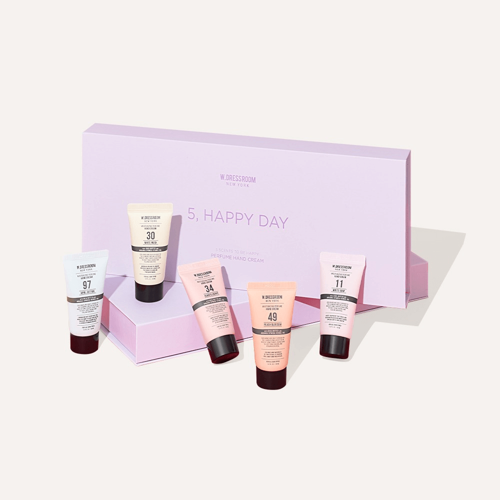 Набор парфюмированных кремов для рук W.Dressroom Perfume Hand Cream Special Set (Happy Day) Набор парфюмированных кремов для рук W.Dressroom Perfume Hand Cream Special Set (Happy Day)