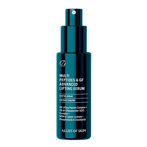 Мультипептидная лифтинг-сыворотка с EGF Allies of Skin Multi Peptide & GF Advanced Lifting Serum