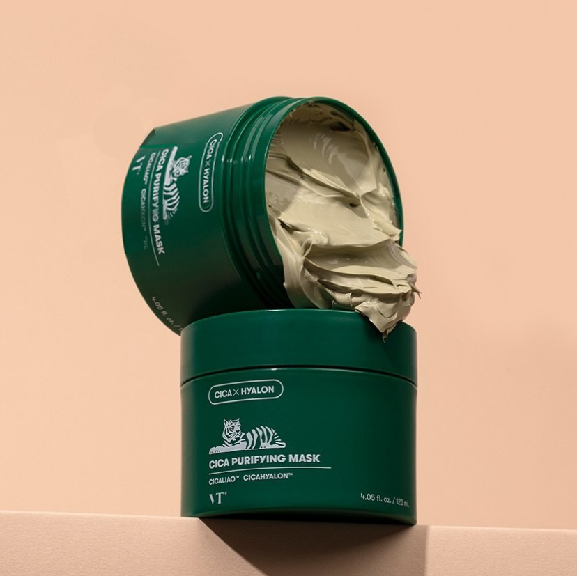 Очищающая глиняная маска с центеллой VT Cosmetics Cica Purifying Mask Очищающая глиняная маска с центеллой VT Cosmetics Cica Purifying Mask